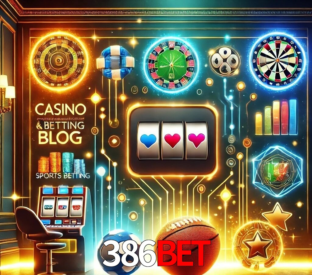 Blog do 386bet com dicas e estratégias para apostas e jogos